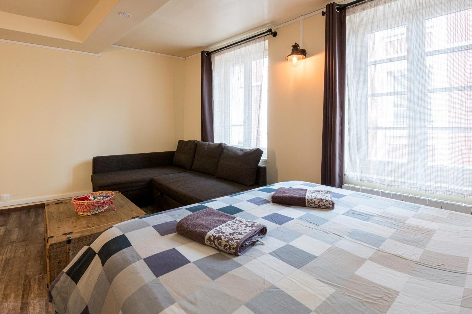 Studio Cosy Au Coeur D'Онфлёр Экстерьер фото